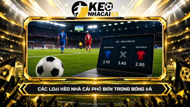 Các loại kèo nhà cái phổ biến trong bóng đá